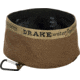 DRAKE Travel Food &amp; Water Bowl Gun Dog, Brown, GD8100BRN