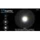 Eagtac Rechargeable SX25L2 XM-L2 U4 1494 Lumens LED Flashlight, Black, Medium, SX25L2XML2