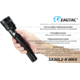 EAGTAC SX30L2-R MK II Flashlight, XHP35 HD CW LED, 2000lm, Black, Medium 4135
