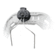 Earmor M-LOK/MTEK Flux Helmet Rail Adapter Attachement Kit, Tactical Black, M13
