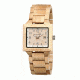 Earth Culm Wooden Unisex Watch, Khaki/Tan ETHEW1001, EDEMO1