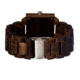 Earth Culm Wooden Unisex Watch, Dark Brown ETHEW1002