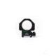 EAW German Tactical Mount Pair Of Fixed Rings, Tube Diameter 30mm, Height 15mm, Screw, Black, 61000