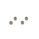 Ed Brown Products Grip Screw Bushings, 1911, Standart Grip, 4 Pieces, Blue, 813
