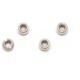 Ed Brown Products Grip Screw Bushings, 1911, Standart Grip, 4 Pieces, Stainless Steel, 813-S