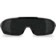 Edge Eyewear ARC Light Shooting Glasses, Black Frame, G-15 Vapor Shield Lenses, Standard, AL17VS