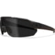 Edge Eyewear ARC Light Shooting Glasses, Black Frame, G-15 Vapor Shield Lenses, Standard, AL17VS