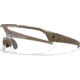 Edge Eyewear ARC Light Shooting Glasses, Tan499 Frame, G-15 Vapor Shield Lenses, Standard, AL27VS