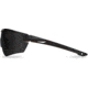 Edge Eyewear Phantom Rescue Shooting Glasses, Black Frame, G-15 Vapor Shield Lenses, Standard, PR17VS