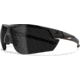 Edge Eyewear Phantom Rescue Shooting Glasses, Black Frame, G-15 Vapor Shield Lenses, Standard, PR17VS