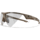 Edge Eyewear Phantom Rescue Shooting Glasses, Tan499 Frame, Photochromic Vapor Shield Lenses, Standard, PR21PCVS