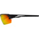 Edge Eyewear Pumori - Matte Black Frame / Aqua Precision Red Mirror Lenses, Black Frame, XPAP419