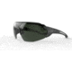 Edge Eyewear Taven Safety Glasses, Black Frame w/ Black TPR / G-15 Vapor Shield Lens, Standard, NSN XTV117VS, XTV117VS