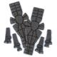 Element Outdoors Knee Pad Set, OSFM, KP-OSFM-GR