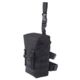 Elite Survival Systems Can-Ready Gas Mask Pouch, Thigh Carry, Black, MMC251-B