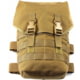 Elite Survival Systems Can-Ready Gas Mask Pouch, Thigh Carry, Coyote Tan, MMC251-T