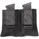 Elite Survival Systems Dual Open Mag Pouch w/Clip, Double Column 9mm + .40 + .45, Black, DOMPL