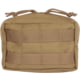 Elite Survival Systems MOLLE General Utility Pouch, Small, Coyote Tan, ME201-T