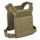 Elite Survival Systems Lightweight Plate Carrier, MOLLE Adaptable, Coyote Tan, PC300-T