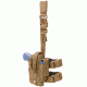 Elite Survival Systems Thigh Holster, Left Hand, Coyote Tan - Beretta 92/96 w/Light 7677-T-LH