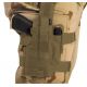 Elite Survival Systems Tactical Thigh Holster, Right Hand, Tan, 7676-T-RH
