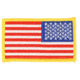 Elite Survival Systems US Flag Patches - Reverse Orientation, Full Color, 3.5in x 2in ID-US-102
