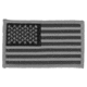 Elite Survival Systems US Flag Patches - Standard Orientation, Black/Gray, 3.5in x 2in ID-US-107