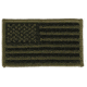Elite Survival Systems US Flag Patches - Standard Orientation, Subdued, 3.5in x 2in ID-US-103