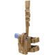 Elite Survival Systems Tactical Thigh Holster, Left Hand, Tan, 7671-T-LH