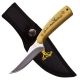 Elk Ridge Fixed Blade, 7in, Stainless Steel Blade, Polished Brown Handle, ER-299IV
