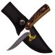 Elk Ridge Fixed Blade, 7in, Stainless Steel Blade, Simulated Bone Handle, ER-299I