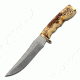 Elk Ridge Fixed Blade, 8in, Stainless Steel Blade, Simulated Bone Handle ER-027