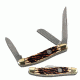 Elk Ridge Folding Blade, 2.75in, Stainless Steel Blade, Imitation Stag Bone Handle ER-323I