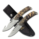 Elk Ridge Hunting, 8.5in, Stainless Steel Blade, Jungle Camo Coated Handle ER-054CA