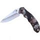 Elk Ridge Linerlock A/O Folding Knife, 3.5 satin finish 3Cr13 stainless blade, Camo textured aluminum handle, ER-A967CA