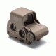EOTech HWS EXPS 3 Circle Red Dot Sight, 1 Dot Reticle, w/ Standard, Tan, EXPS3-0TAN