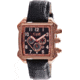 Equipe E504 Bumper Mens Watch - Leather Strap, Rosegold Case