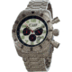 Equipe E606 Headlight Mens Watch - Silver Bracelet, Bezel, White Dial