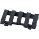 Ergo Grip Low-Pro 5-slot Picatinny Rail Wire Loom, Black, 4380-BK