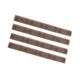ERGO Modular Wedgelok Rail Covers, 4-Pack, Dark Earth American Flag, 4332-4PK-FLAG-DE-B