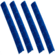ERGO M-LOK Rail Cover, 4-Pack, Red/Blue, 4332-4PK-RBL-B