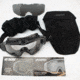 ESS Asian-Fit Profile ANSI TurboFan Goggles, Black 740-0132