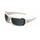 ESS CDI Max Sunglasses, Desert Tan Frame, Clear/Smoke Lenses 740-0457