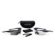 ESS CrossBlade 2X Shooting Glasses, Black, EE9032-03