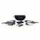 ESS CrossBlade NARO 2X Shooting Glasses, Black, EE9034-03