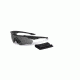 ESS CrossBlade ONE Shooting Glasses, Smoke Grey Lens, Black, EE9032-08