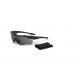 ESS CrossBlade ONE Shooting Glasses, Smoke Grey Lens, Black, EE9032-08