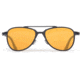 ESS inVINCEible Aviator Sunglasses, Black/HD Orange Rust, Medium, EE4062-02