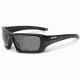 ESS Rollbar Ballistic Sunglasses,Black Frame w/Silver ESS Logo,Gray Lens EE9018-03