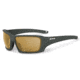 ESS Rollbar Tactical Sunglasses, Stealth Olive Frame, Hi-Def Bronze/Gray Lenses, Silver Logo, EE9018-16